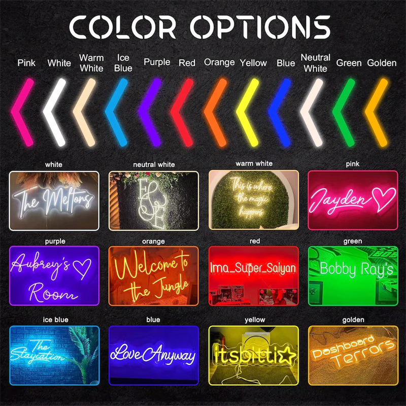 Custom Basketball / Baseball / Football / Rugby Neon