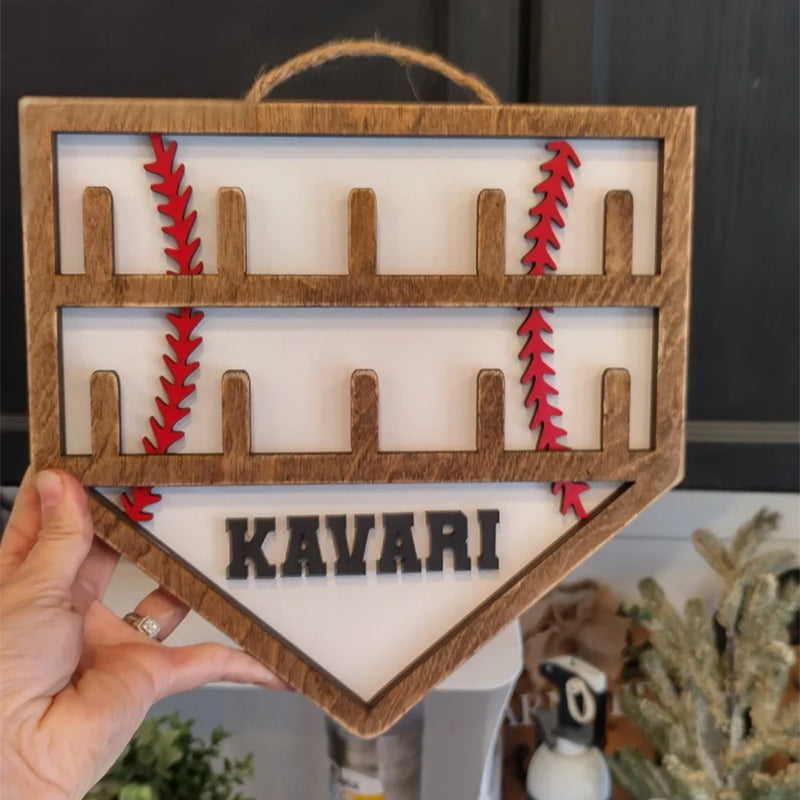 Football baseball hockey ring holder