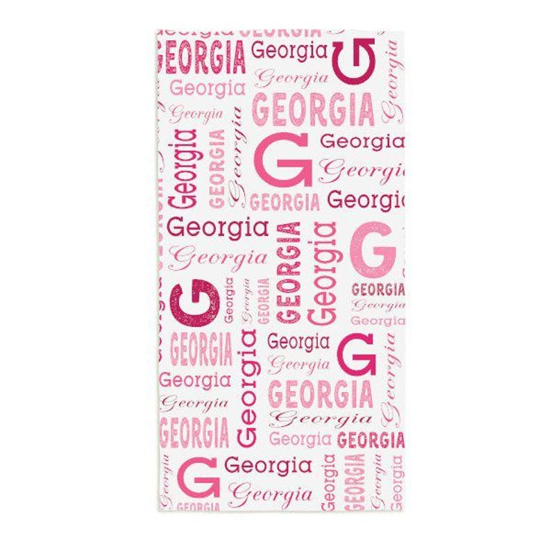 Personalized Beach Towel, Custom Kid Summer, Kids Beach Towel
