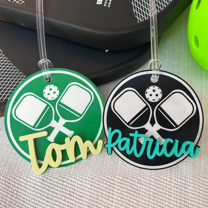 Personalized Name Tag Personalized Baseball Swimming Lacrosse Volleyball Hockey Soccer Dance Cheer Pom Tennis Football Hockey Track Pickleball Basketball Bag Tag