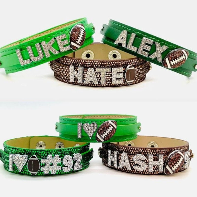 Custom Design Personalized Football jewelry, Any Name