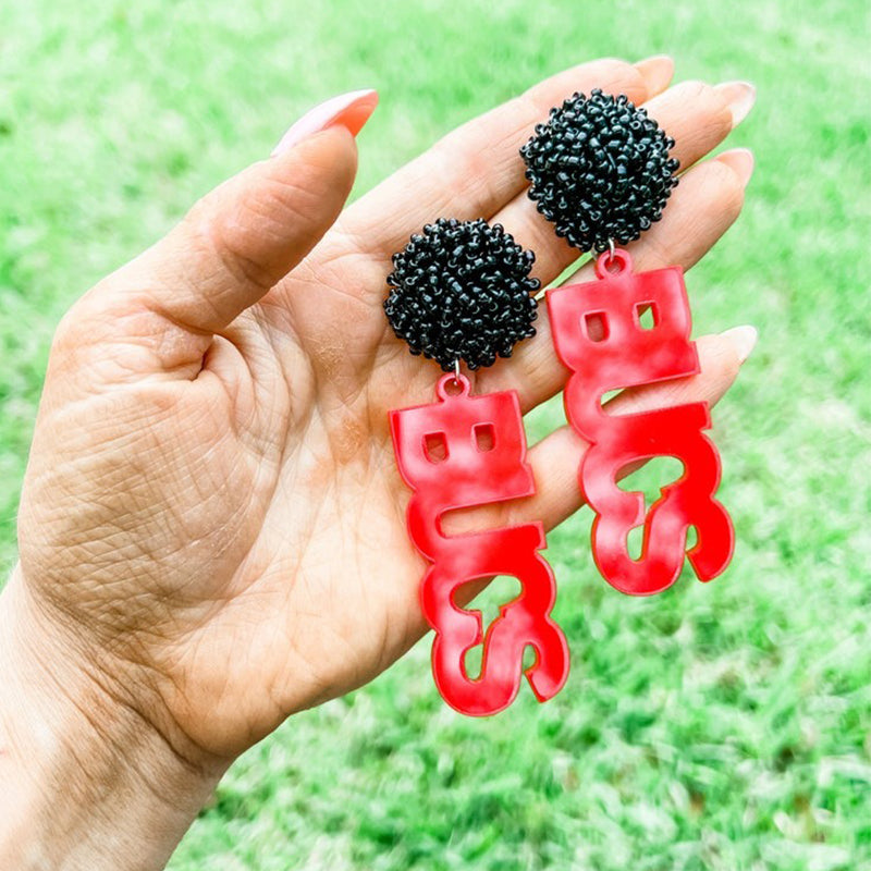 Personalized Custom Game Day Earrings