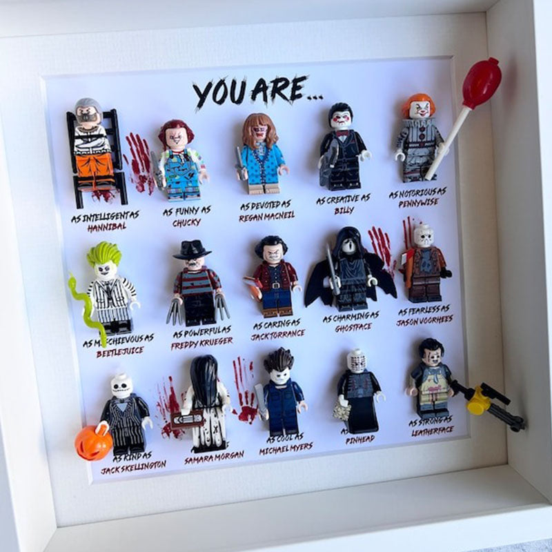 In This House We… Horror Gift Frame (Halloween Scary Movie)