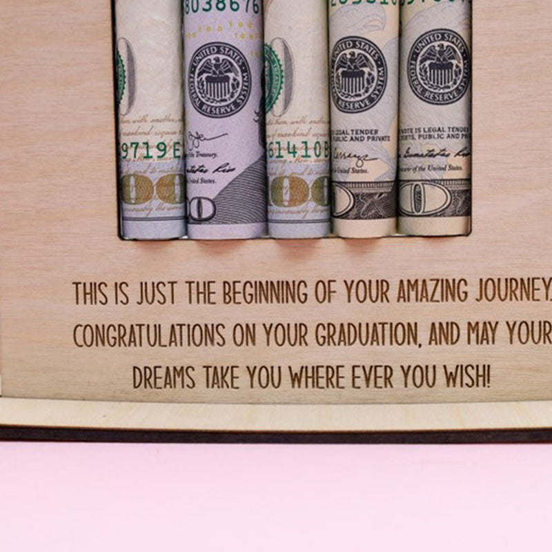 Personalized Grad Money Gift Holder,Grad Gift Graduation Gift