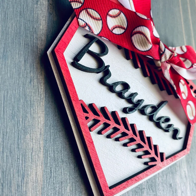 Baseball bag tag, Bogg bag accessory, Bog bag charm, Baseball mom Softball mom