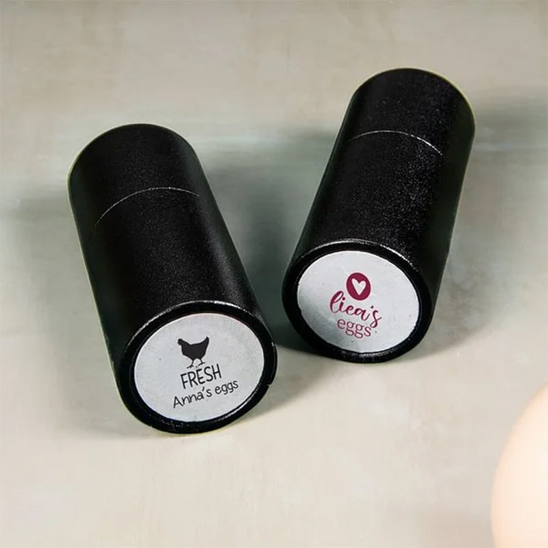 Personalized Custom Egg Stamp! Farm Stamp | Egg Marking | Egg Stamper | Egg Carton Stamp