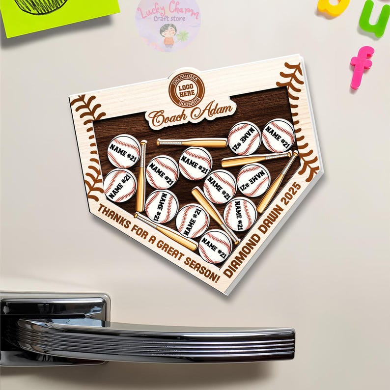 Personalized Baseball Coach Gifts, Custom Softball Coach Gifts