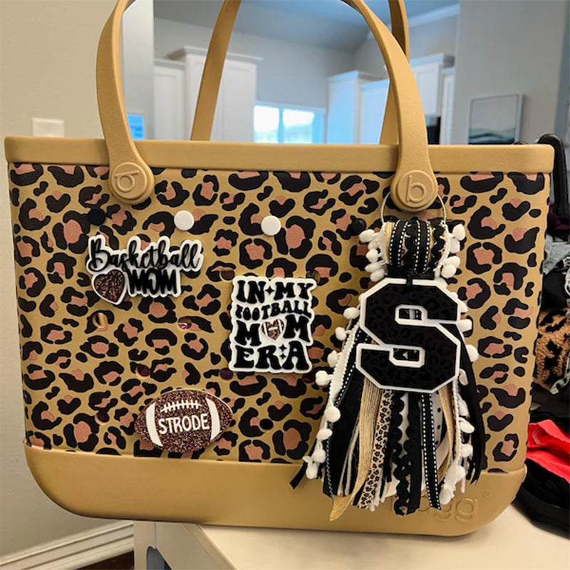 Softball Baseball bag tag, bag charm