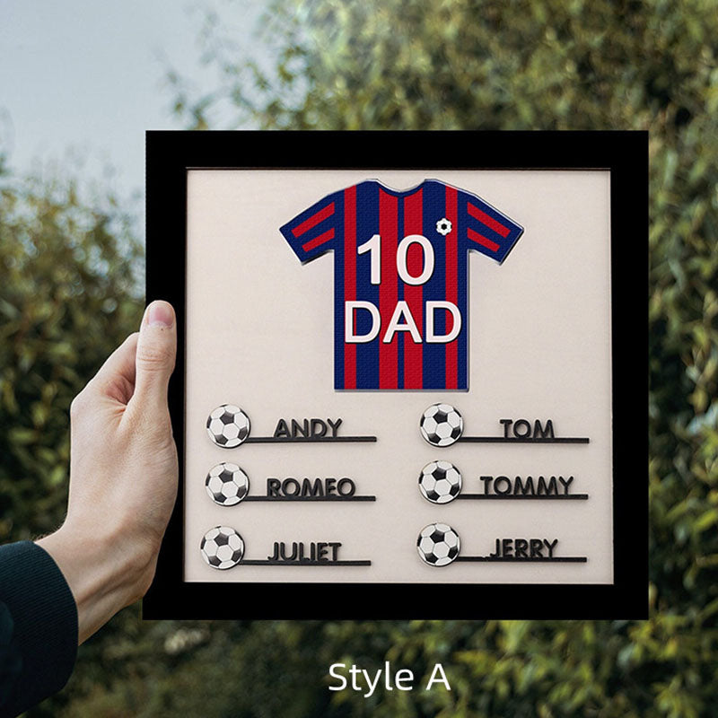 Personalized 3D Name Football Logo