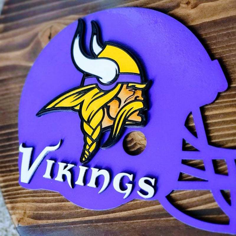 Home Divided Football Sign