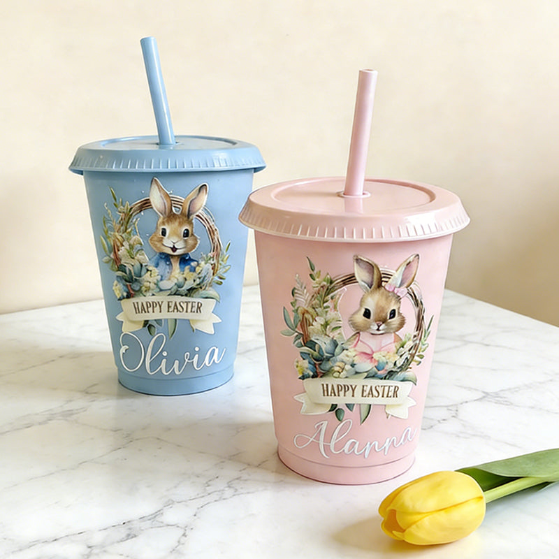 Personalised Easter cold cup/ Easter bunny cold cup
