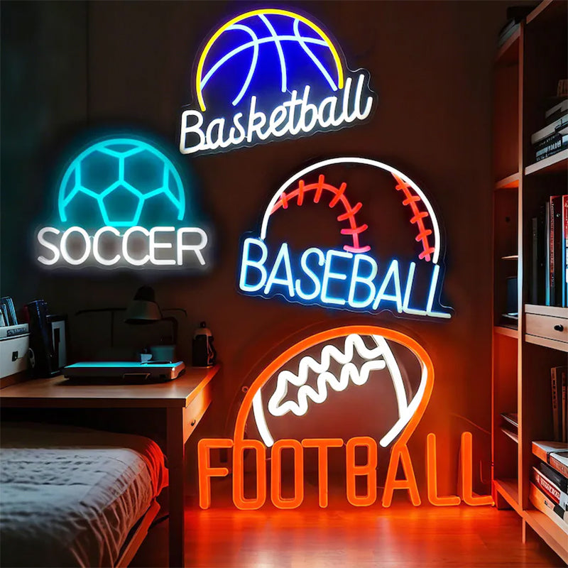 Custom Basketball / Baseball / Football / Rugby Neon
