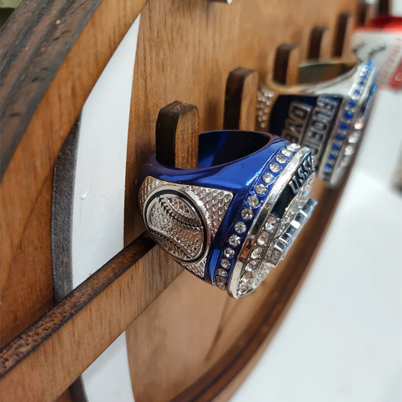 Football baseball hockey ring holder