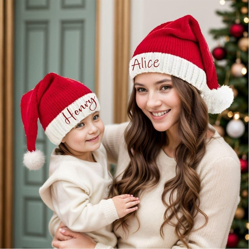 Customized Christmas Hats, Knitted Christmas Hats