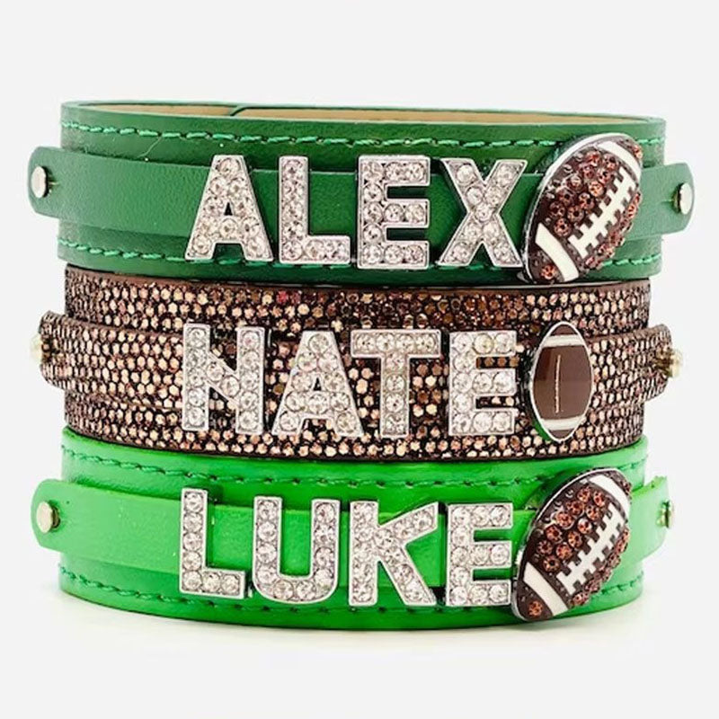 Custom Design Personalized Football jewelry, Any Name