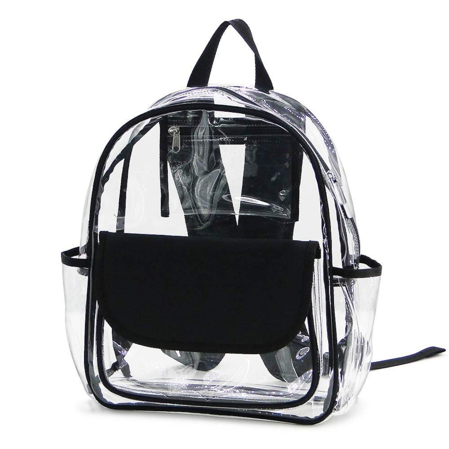 Personalized Clear Backpack: Stadium Bag, Monogrammed PVC, Game Day Bag