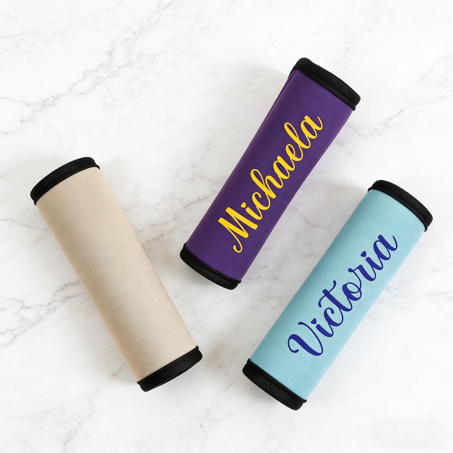 Personalised Luggage Handle Wrap,Luggage Handle Cover With Name