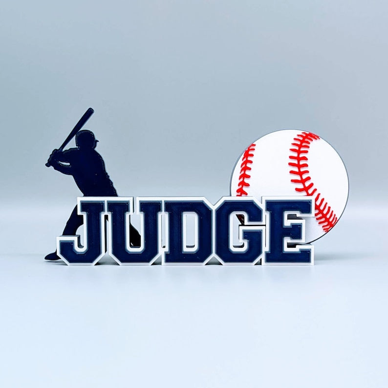 Custom baseball player Name - baseball gifts