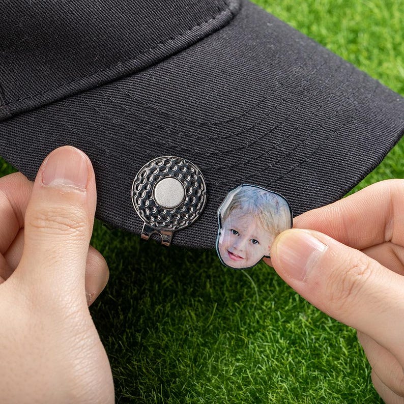 Custom Golf Marker with Photo