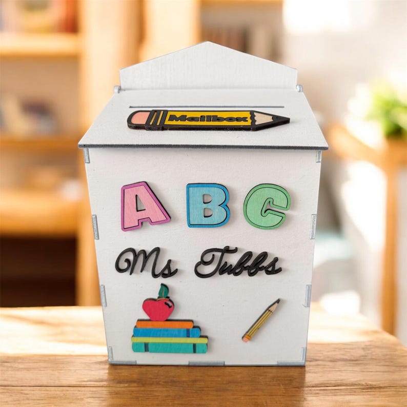 Personalized Teacher Mailbox & Door Sign Set: Classroom Decor