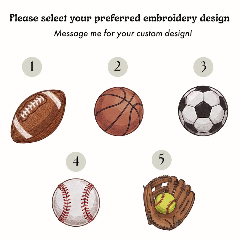 Football Monogram Sash – Tan Gingham Porch Decor