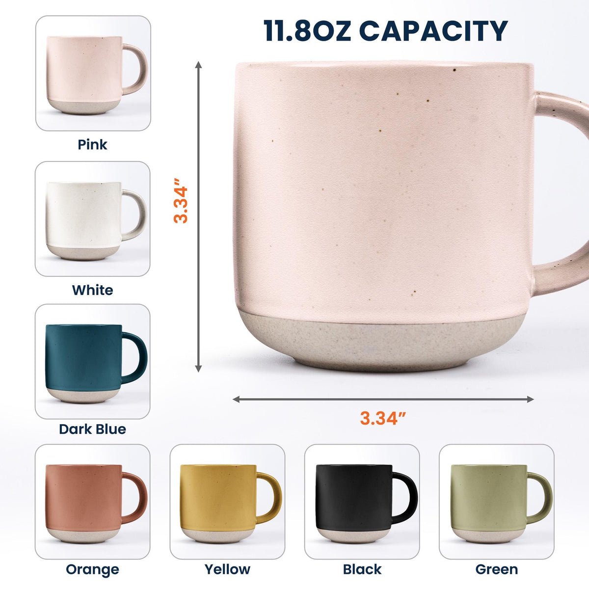 Custom Name & Birthflower Pottery Mug, Personalized Gift for Book Lovers, Book Clubs