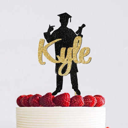 Personalized Graduation Congrats Decor Cake Topper Class of 2026
