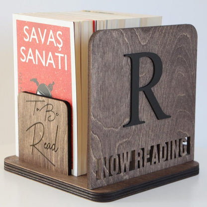 Personalized Book Stand, Gift For Him, Gift For Dad