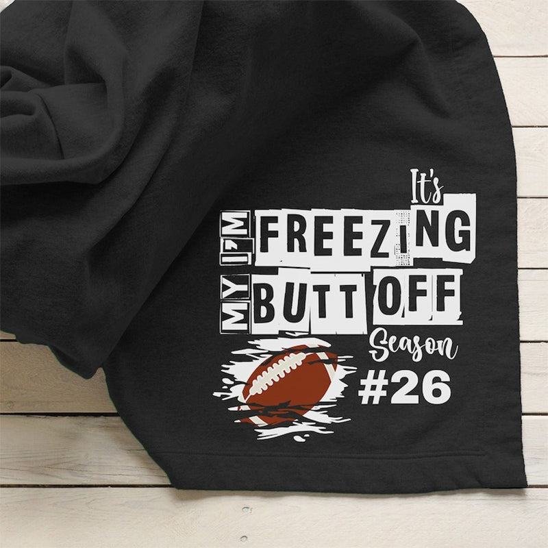 Custom Football Blanket Football Personalized Gift Football Gift