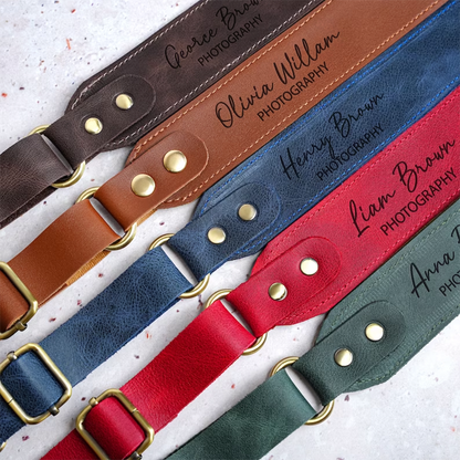 Personalized Adjustable Camera Strap