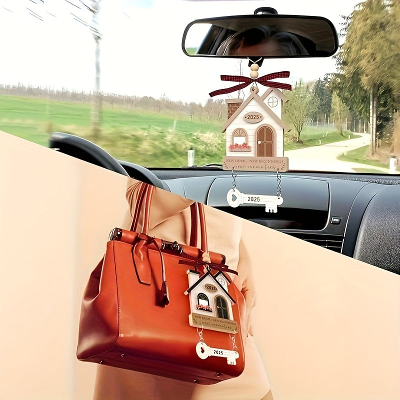 Housewarming Gift Decoration - New Home Hanging Ornament with House
