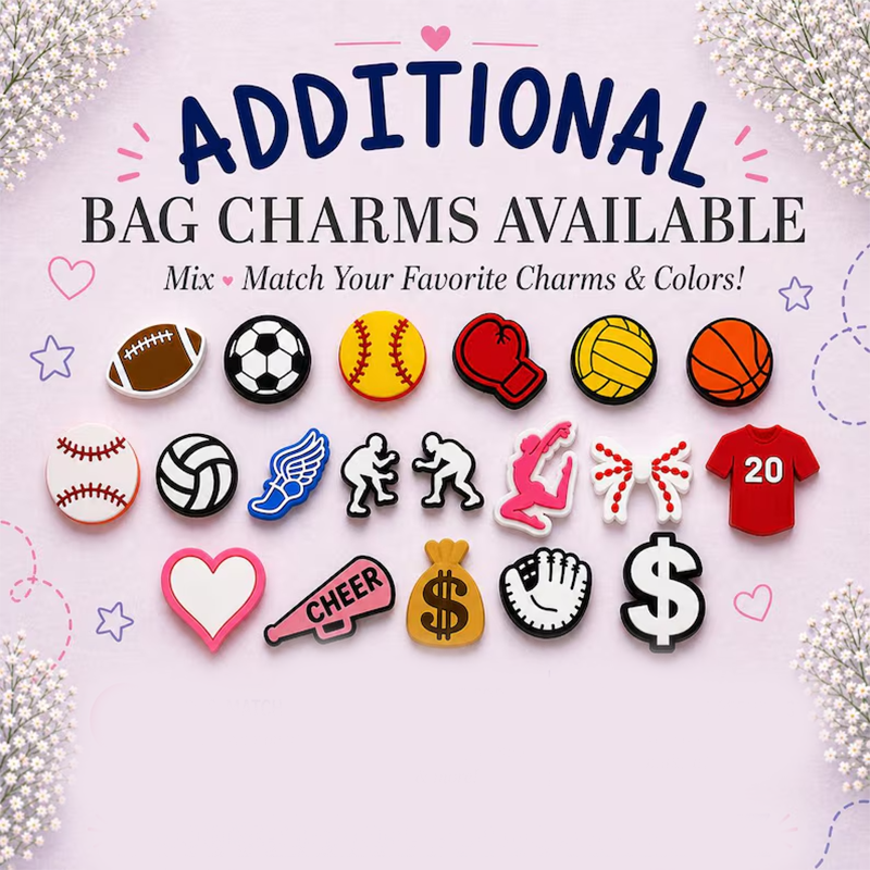 Custom Charms for Yeti Camino and Bogg tote bags