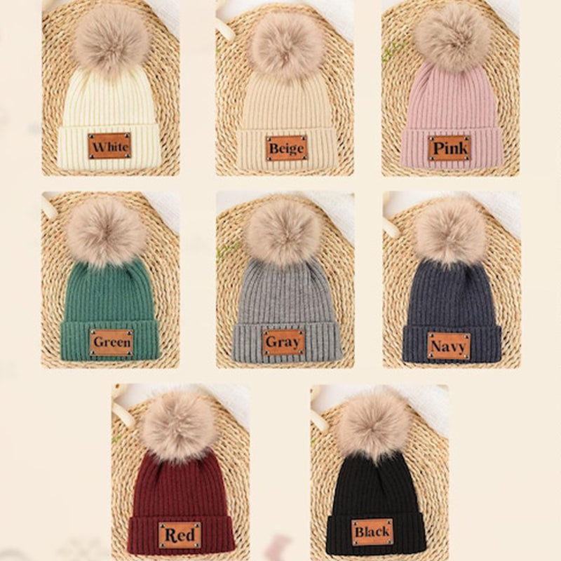 Custom Name Baby Beanie,Personalized Kids Winter Beanie