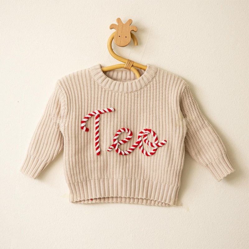 Embroidered Baby and Toddler Sweaters