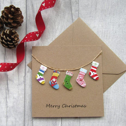 Fun Christmas Card, Holiday Card, Childs Cute Xmas Card