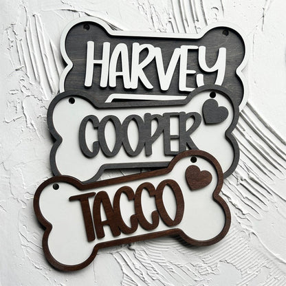 Personalized Crate Name Sign, Kennel Name Plate