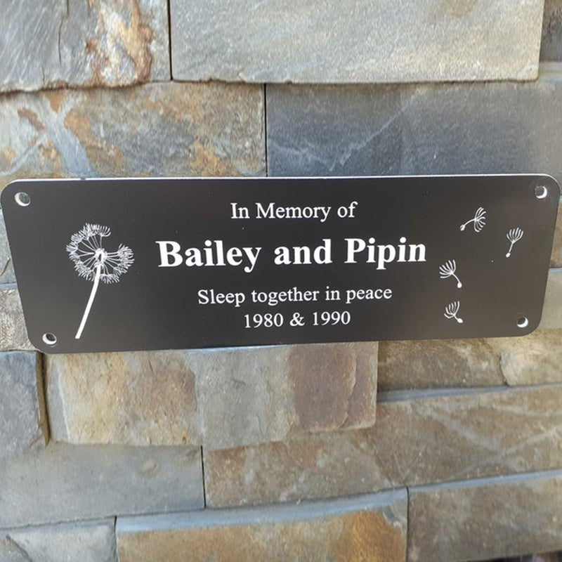 Stable Name Plaque, Acrylic Horse Name Sign,Memorial Engraved Bench, Wall Plaques Personalised