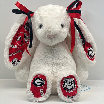 Custom Collegiate Jellycat Bunny: College Acceptance, Graduation