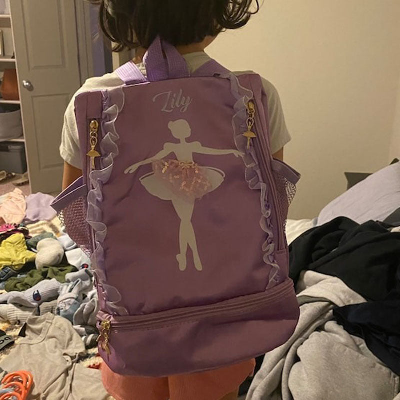 Dance Bags| Personalized Name Ballerina Backpacks
