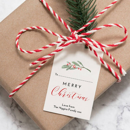 Personalized Christmas Tags  (twine/string not included)