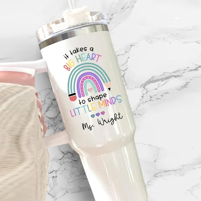 Personalized Teacher Tumbler Custom 40oz Teacher Tumbler