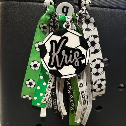 Soccer Bag Tag or keychain