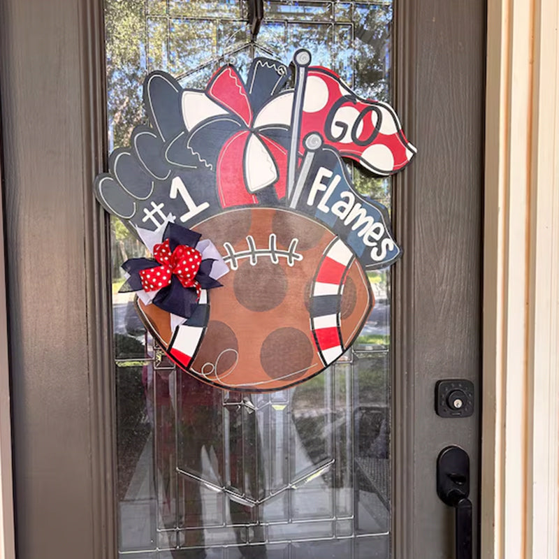 Door Hanger | Football Door Hanger | Football | Fall Door Hanger