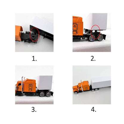 Personalized Toy Truck With Child Name