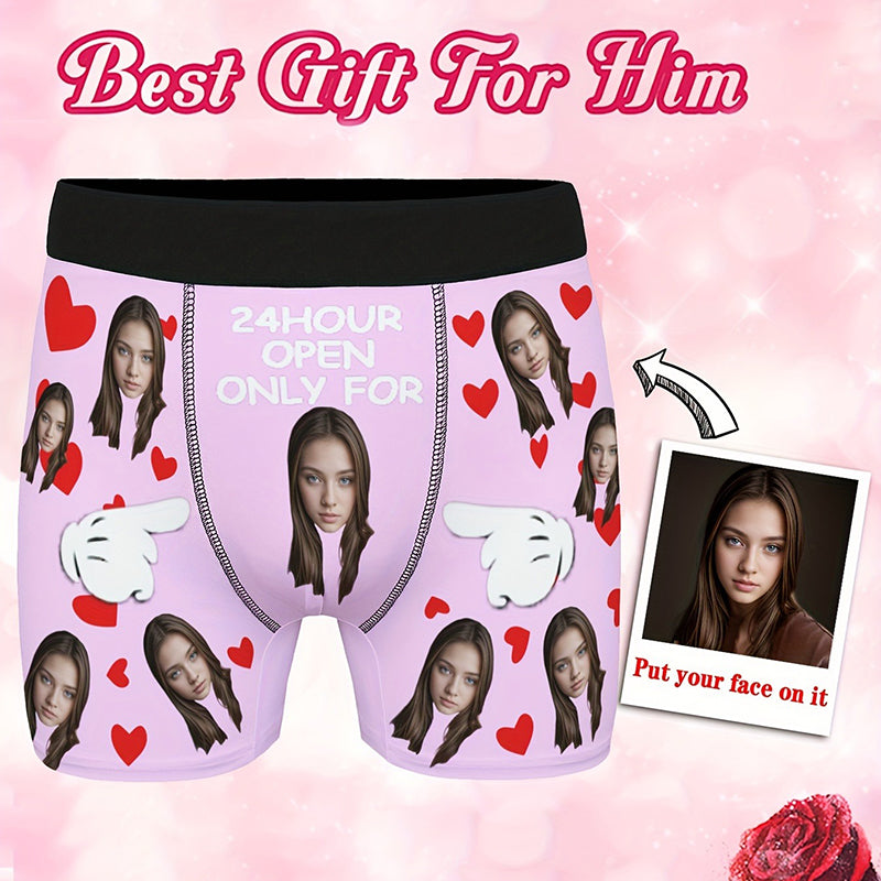 Men'S Boxer Shorts with Personalized Designs