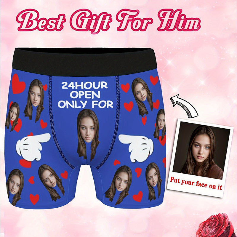 Men'S Boxer Shorts with Personalized Designs