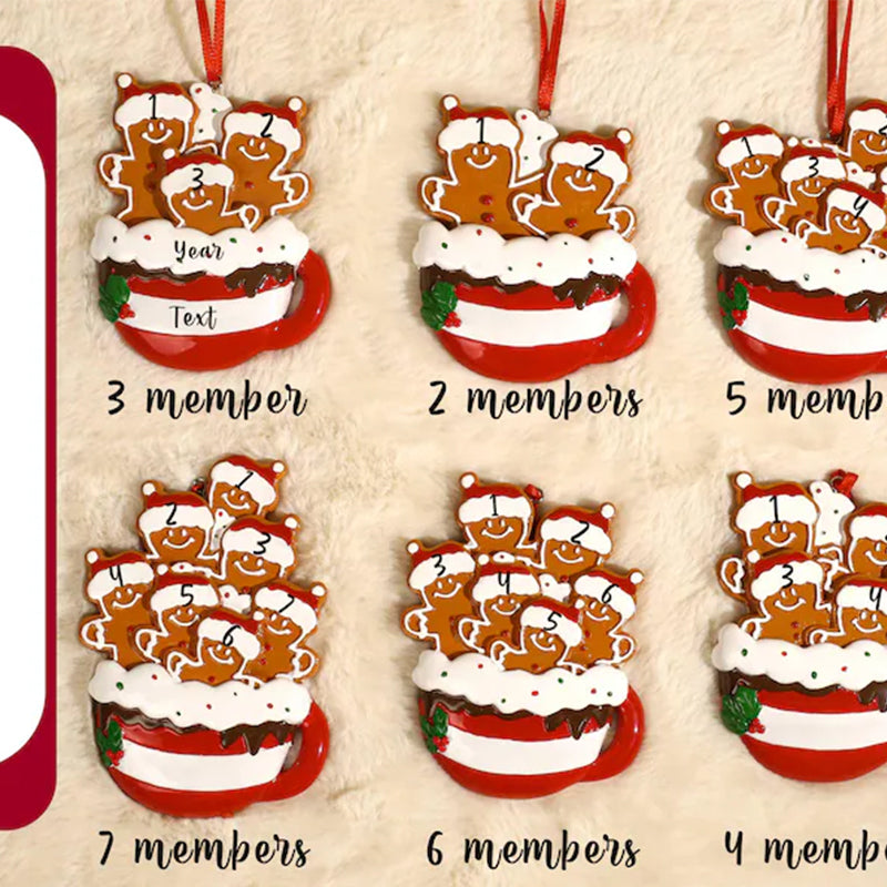 Personalized Resin Family Ornament