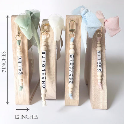 Personalized Letter Piggy Bank For Kids Keychain Letter Keepsake For Baby Girl