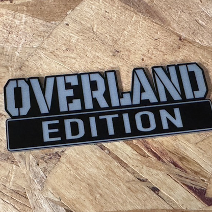 Custom EDITION Badge with Car