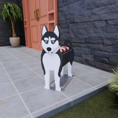Dog Cat Pet Organizer Patio Indoor Outdoor Wood Planter